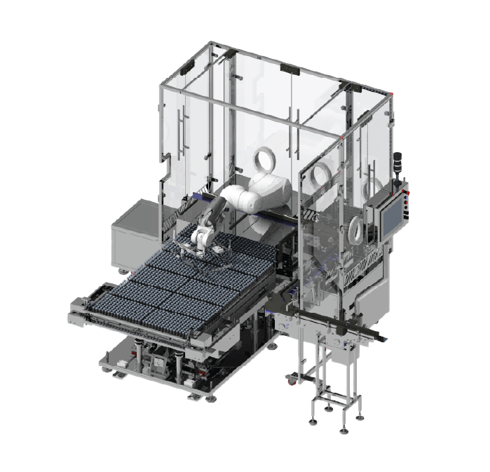 Automatic Loading and Unloading System for Lyophilizer 4