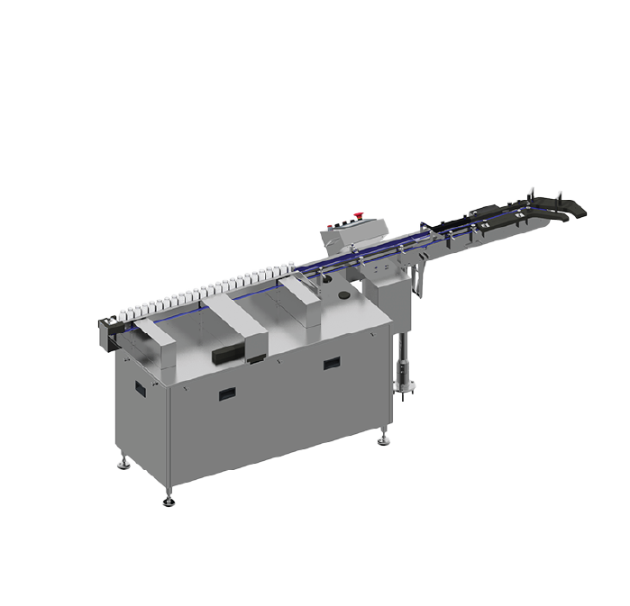 VIAL DE-PACKING AND ROW PUSHER EQUIPMENT 12