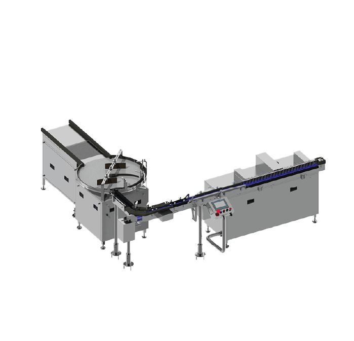 VIAL DE-PACKING AND ROW PUSHER EQUIPMENT 14